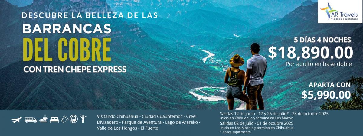 Barrancas del Cobre 2025