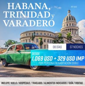 Habana Trinidad y Varadero